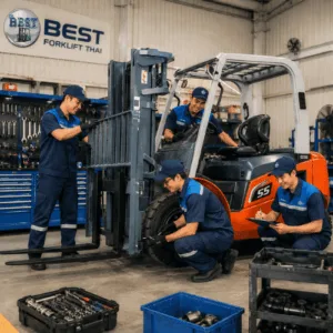 บริการรับซ่อมโฟล์คลิฟท์ รถยกของ Forklift บริษัท เดอะเบสท์ ฟอร์คลิฟท์ เซอร์วิส แอนด์ พาร์ท